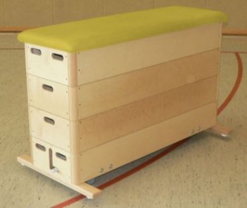 Roweco Sprungkasten 4-teilig multiplex gelb I TOBA-Sport.Shop